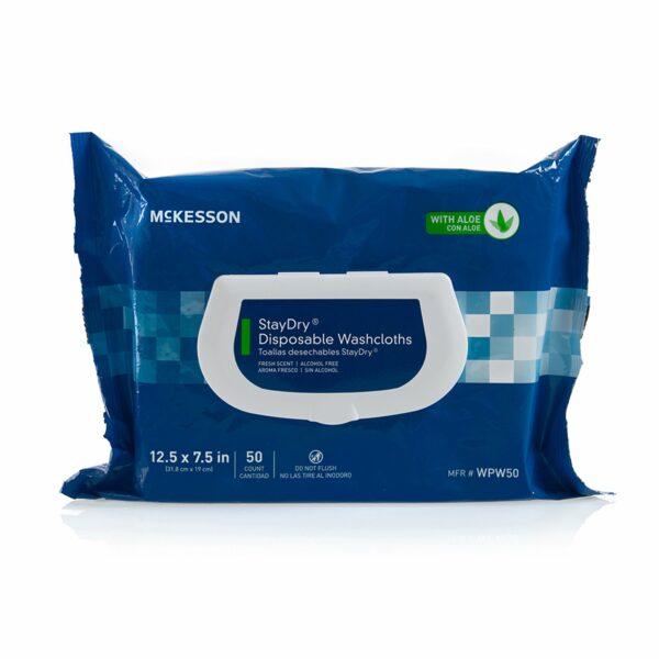 StayDry Scented Personal Wipe, 50 Count Soft Pack