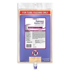 Peptamen Intense VHP Ready to Hang Tube Feeding Formula, 33.8 oz. UltraPak Bag