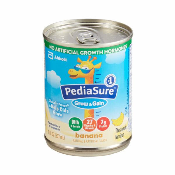PediaSure Grow & Gain Banana Pediatric Oral Supplement, 8 oz. Can