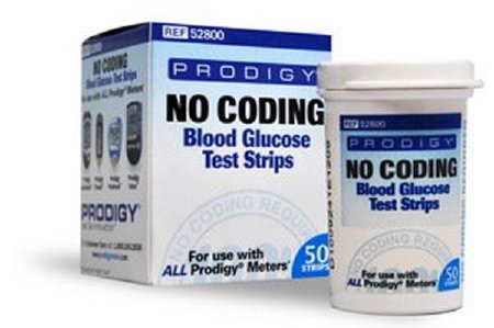 Prodigy Blood Glucose Test Strips
