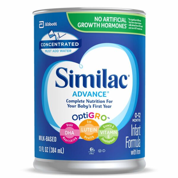 Similac Advance 20 Liquid Concentrate Infant Formula, 13 oz. Can