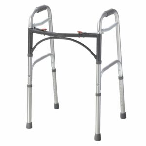 drive Deluxe Two Button Folding Walker