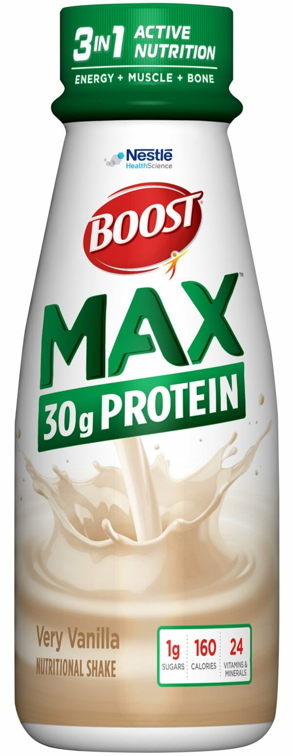 Boost Max Vanilla Oral Protein Supplement, 11 oz. Bottle
