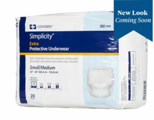 Simplicity Moderate Absorbent Underwear, Small / Medium
