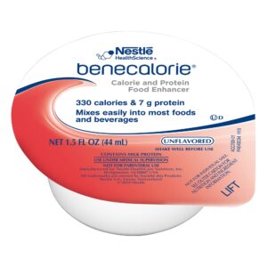 Benecalorie Unflavored Ready to Use Calorie and Protein Food Enhancer, 1.5 oz. Cup