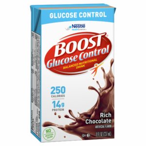 Boost Glucose Control Chocolate Oral Supplement, 8 oz. Carton