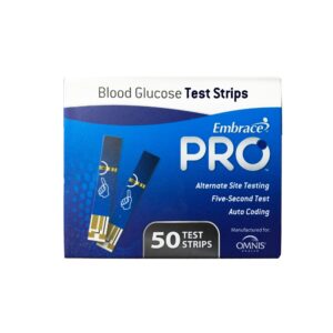 Embrace Blood Glucose Test Strips