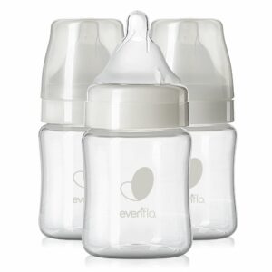 Evenflo Balance+ Wide Neck Baby Bottle, 5 oz., 3 per Pack, 4 Packs per Case