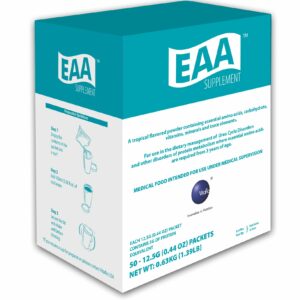 EAA Unflavored Amino Acid Oral Supplement, 12.5 Gram Individual Packet
