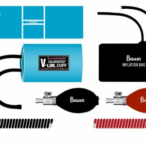 Calibrated V-Lok Blood Pressure Cuff