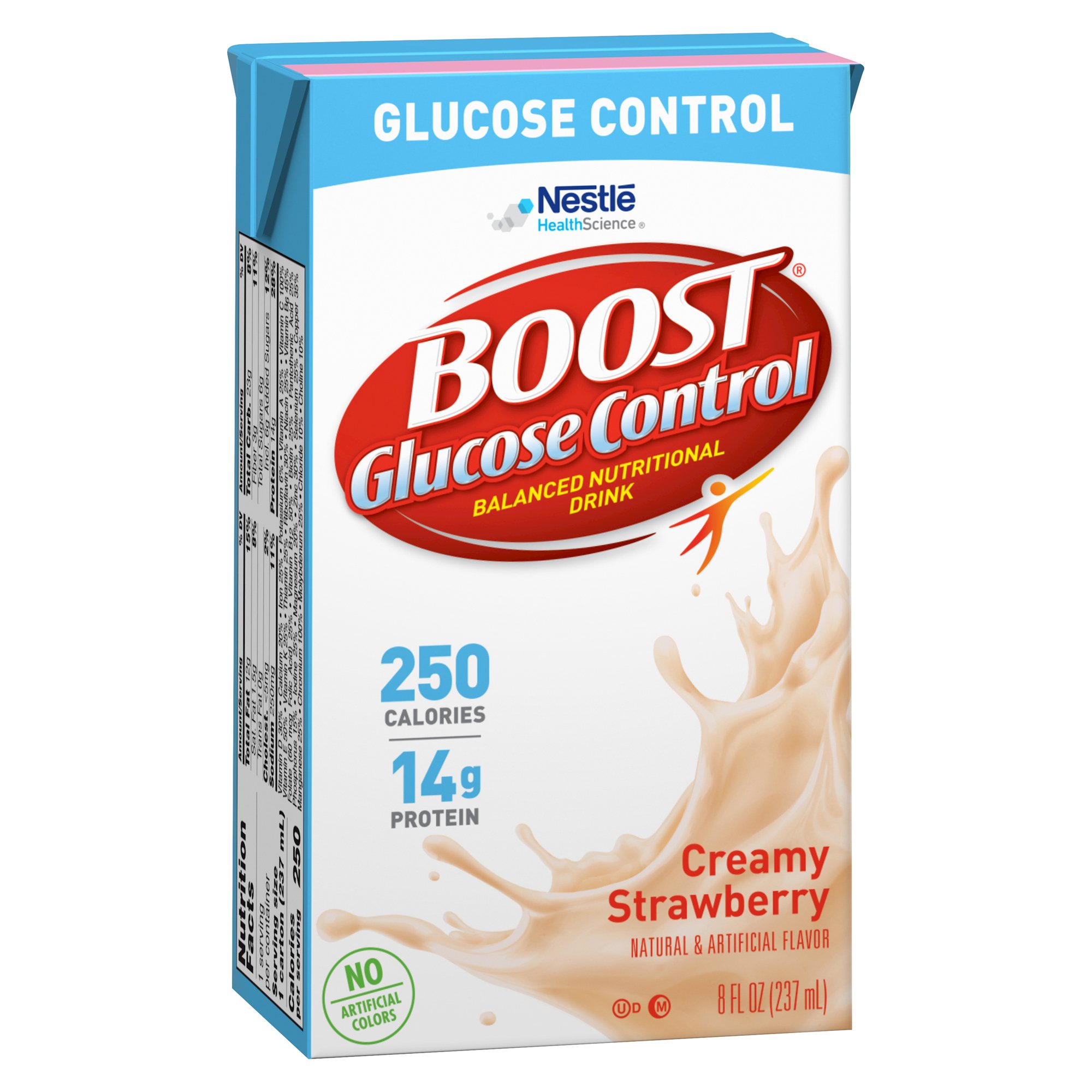 Boost Glucose Control Strawberry Oral Supplement, 8 oz. Tetra Brik