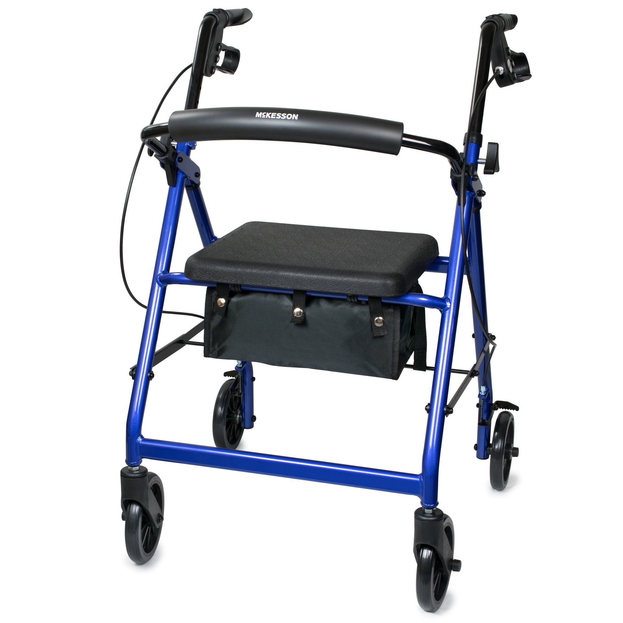 McKesson 4-wheel Rollator, Blue