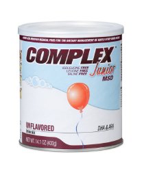 Complex Junior MSD Mixed Berry Flavor MSUD Oral Supplement, 400 Gram Can
