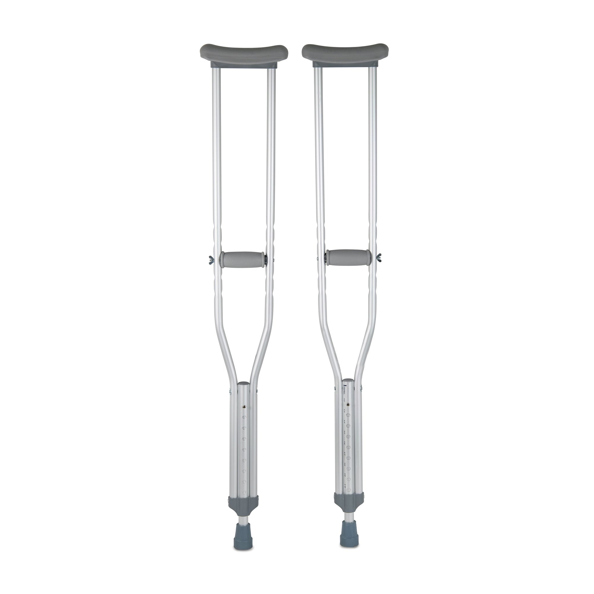 McKesson Adult Underarm Crutches, 5 ft. 2 in. - 5 ft. 10 in.