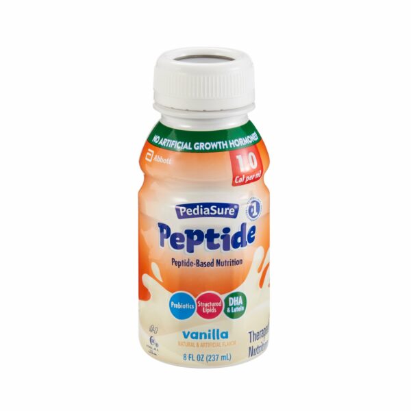 PediaSure Peptide 1.0 Cal Vanilla Pediatric Oral Supplement, 8 oz. Bottle