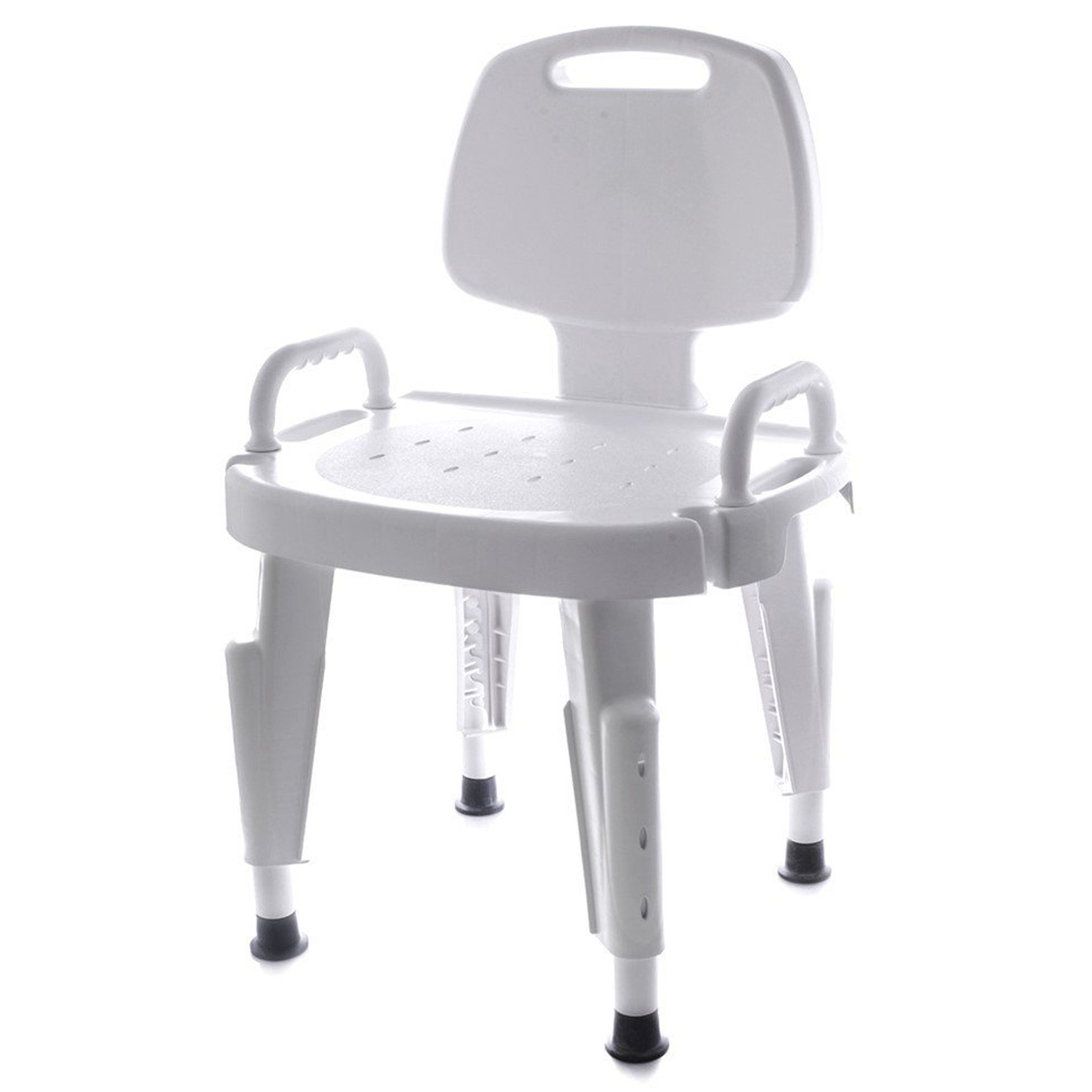 Maddak Adjustable Shower Seat with Arms and Back