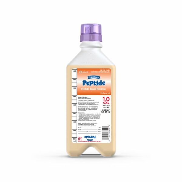 PediaSure Peptide 1.0 Cal Pediatric Oral Supplement / Tube Feeding Formula, 33.8 oz. Bottle