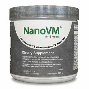 NanoVM Pediatric Oral Supplement, 275 Gram Jar