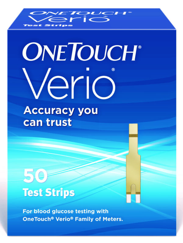 LifeScan OneTouch Verio Blood Glucose Test Strips