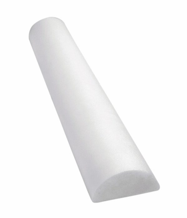 CanDo Full Skin Half-Round Foam Roller, 6 Inches by 36 Inches