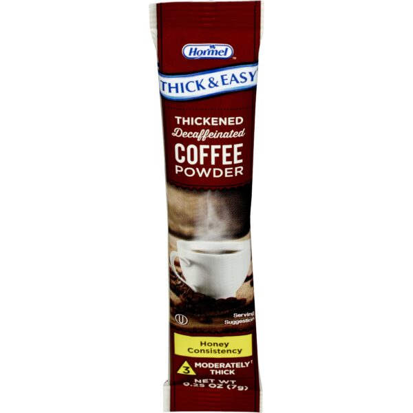 Thick & Easy Honey Consistency Coffee Thickened Decaffeinated Beverage, 46 oz.