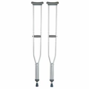 McKesson Tall Adult Underarm Crutches, 5 ft. 10 in. - 6 ft. 6 in.