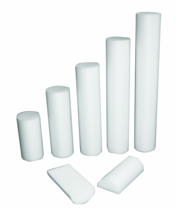 CanDo Half-Round Foam Roller, 6 Inches by 12 Inches