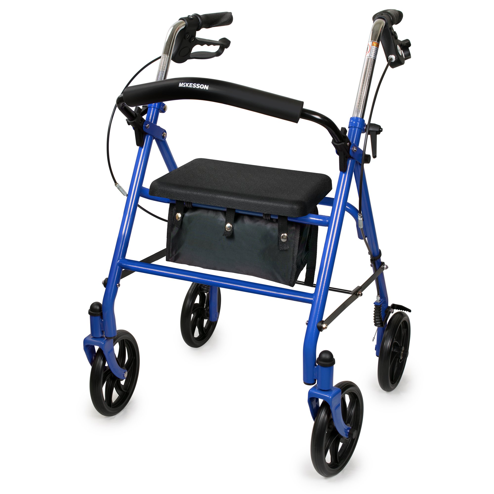 McKesson 4-wheel Rollator, Blue