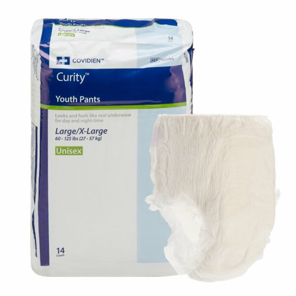 Curity Absorbent Underwear, Large