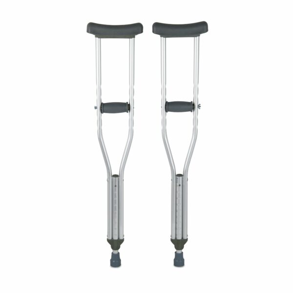 McKesson Child Underarm Crutches, 4 ft. 6 in. - 5 ft. 2 in.