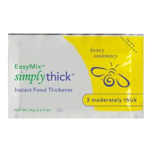 SimplyThick Easy Mix Food and Beverage Thickener, Honey Consistency, 25 packets per Box