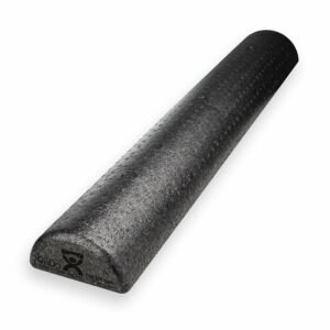 CanDo Half-Round Foam Roller, Extra Firm, 6 Inches by 36 Inches