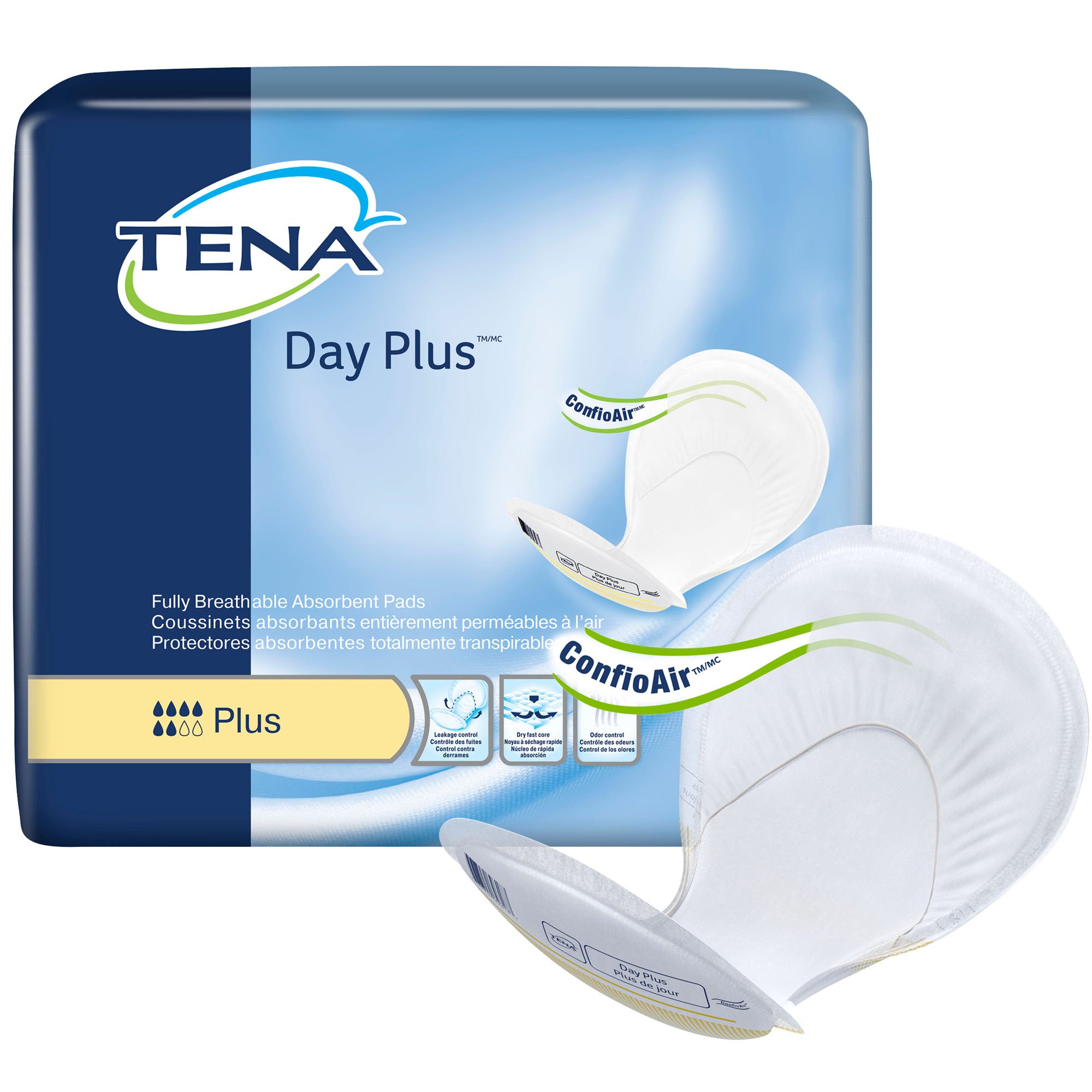 Tena Day Plus Bladder Control Pad, 24-Inch Length