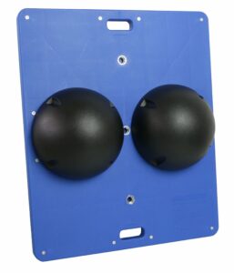 CanDo Heavy-Duty Balance Boards, Advanced, Rectangle, 18 in. L x 15 in. W x 3.5 in. H