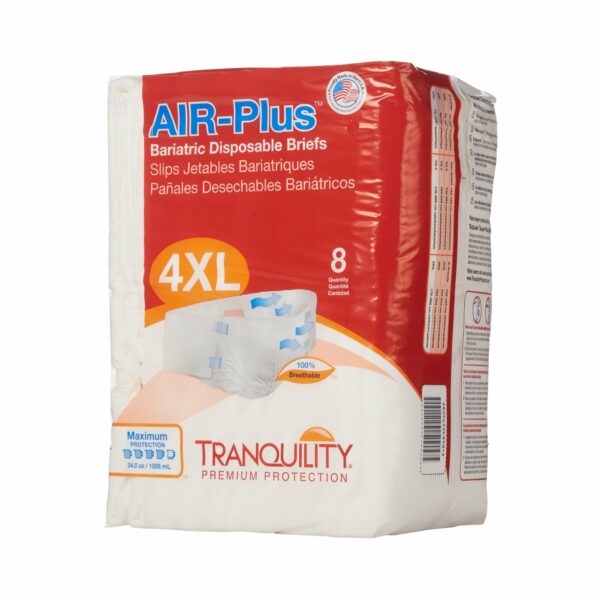 Tranquility AIR-Plus Maximum Protection Bariatric Incontinence Brief