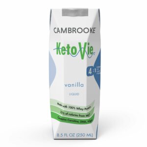 KetoVie 4:1 Original Flavor Ketogenic Oral Supplement, 8.5 oz. Carton