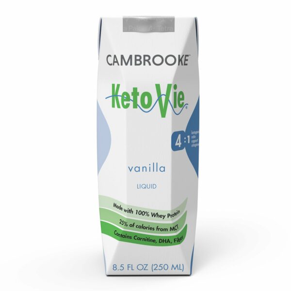 KetoVie 4:1 Original Flavor Ketogenic Oral Supplement, 8.5 oz. Carton