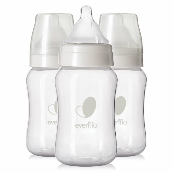 Evenflo Balance+ Wide Neck Baby Bottle, 9 oz., 3 per Pack, 4 Packs per Case