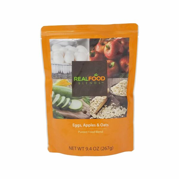 Real Food Blends Eggs / Apples / Oats Ready to Use Tube Feeding Formula, 9.4 oz. Pouch
