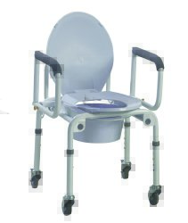 Commode with Drop Arms