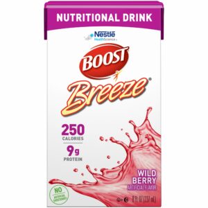 Boost Breeze Wild Berry Oral Supplement, 8 oz. Carton