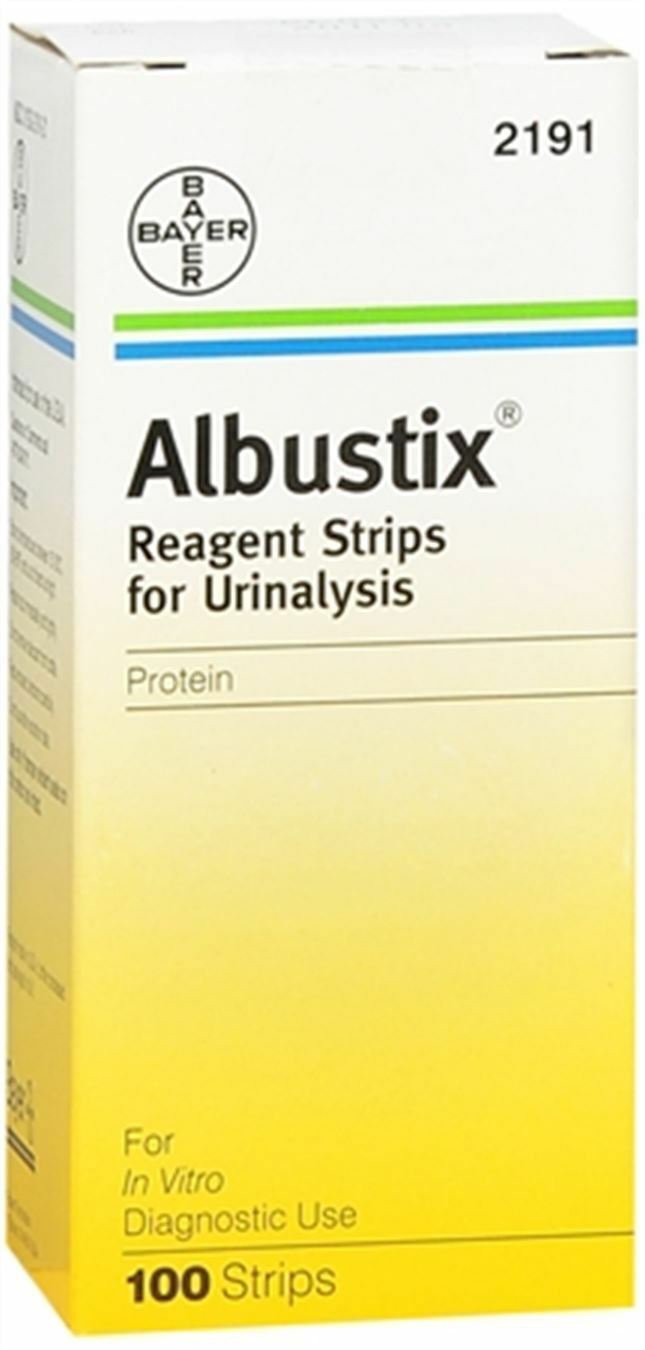 Albustix Urine Reagent Strip