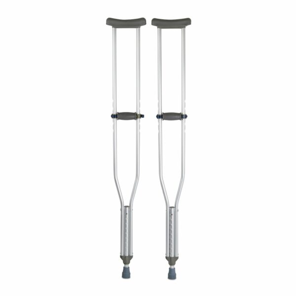 McKesson Tall Adult Underarm Crutches, 5 ft. 10 in. - 6 ft. 6 in.