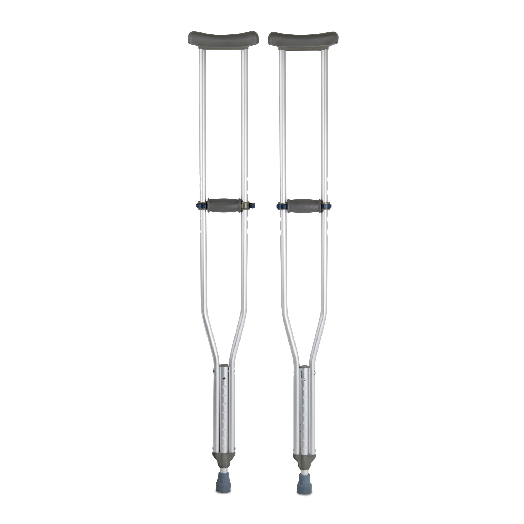 McKesson Tall Adult Underarm Crutches, 5 ft. 10 in. - 6 ft. 6 in.