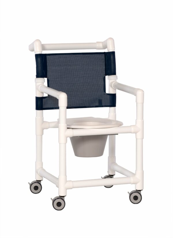 IPU Slant Seat Shower Chair Commode
