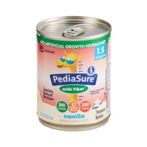 PediaSure 1.5 Cal with Fiber Vanilla Pediatric Oral Supplement, 8 oz. Can