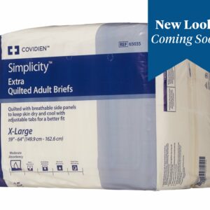 Simplicity Extra Quilted Incontinence Brief, Extra Large