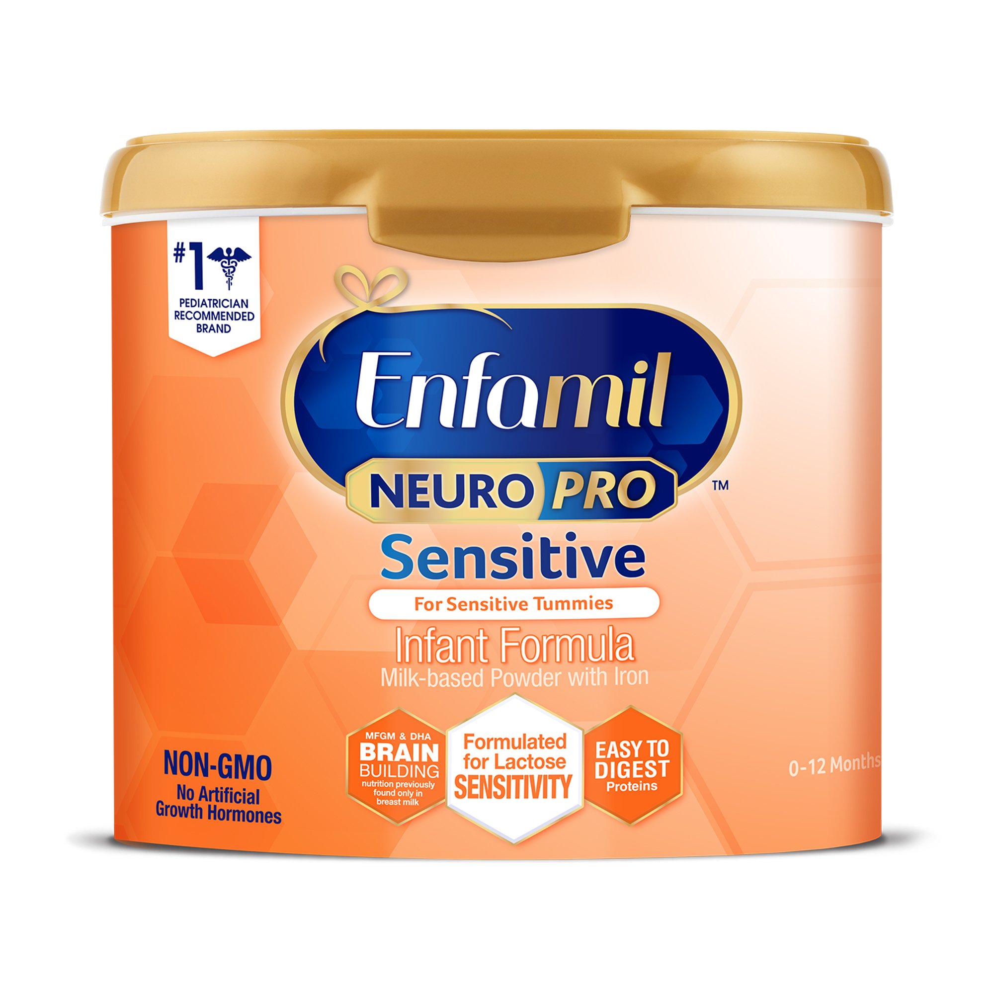 Enfamil NeuroPro Sensitive Powder Infant Formula, 19.5 oz. Tub
