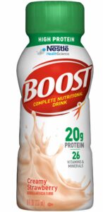 Boost High Protein Strawberry Oral Supplement, 8 oz. Bottle, 12 Pack