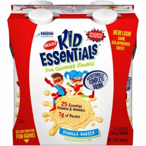 Boost Kid Essentials Vanilla Oral Supplement, 8.25 oz. Carton